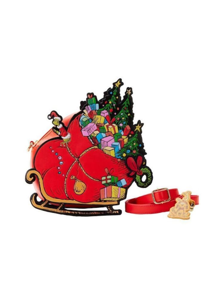 Loungefly Dr Seuss - The Grinch Sleigh Crossbody Bag (DSSTB0008)