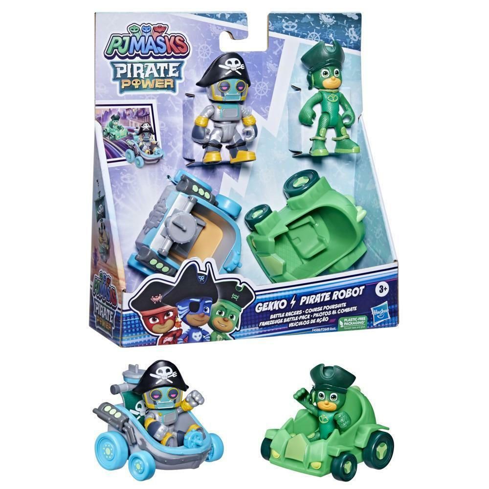 Hasbro PJ Masks: Gekko Pirate Robot Battle Racers (F4586)