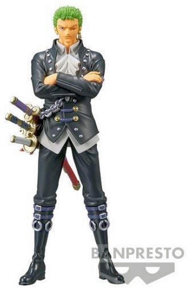 Banpresto One Piece DXF The Grandline Man Vol.3: Roronoa Zoro Statue (16cm) (18949)