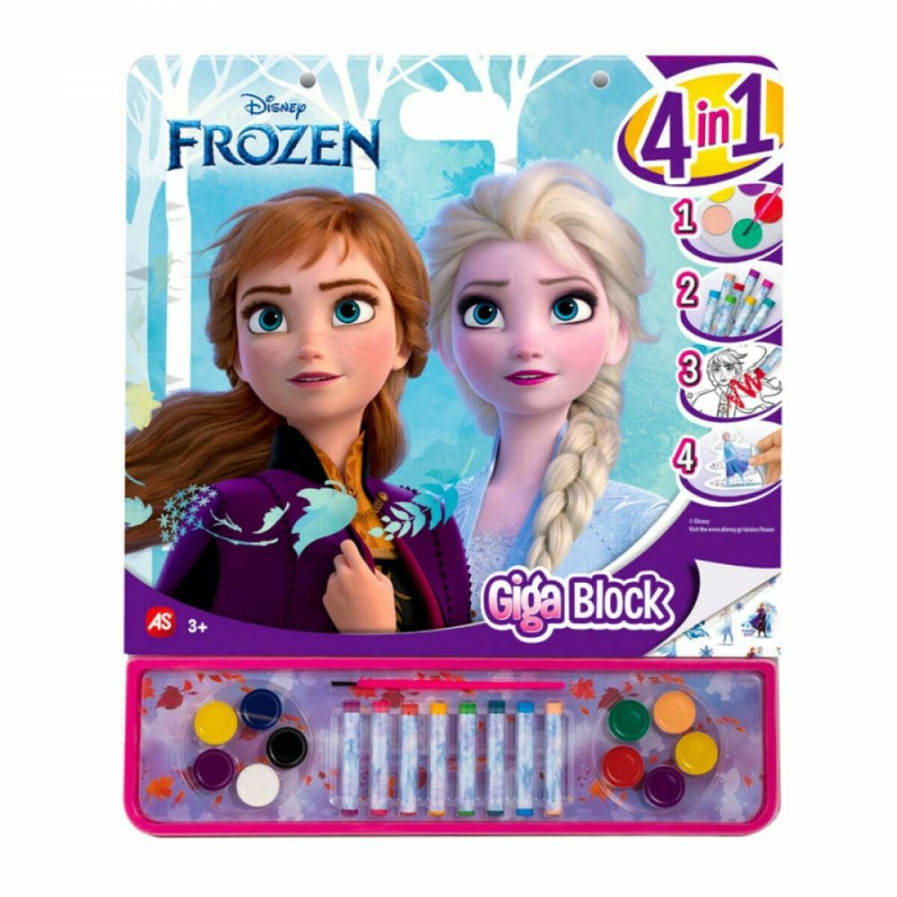 AS Disney Frozen - Giga Block Painting Set 4in1 (1023-62734)