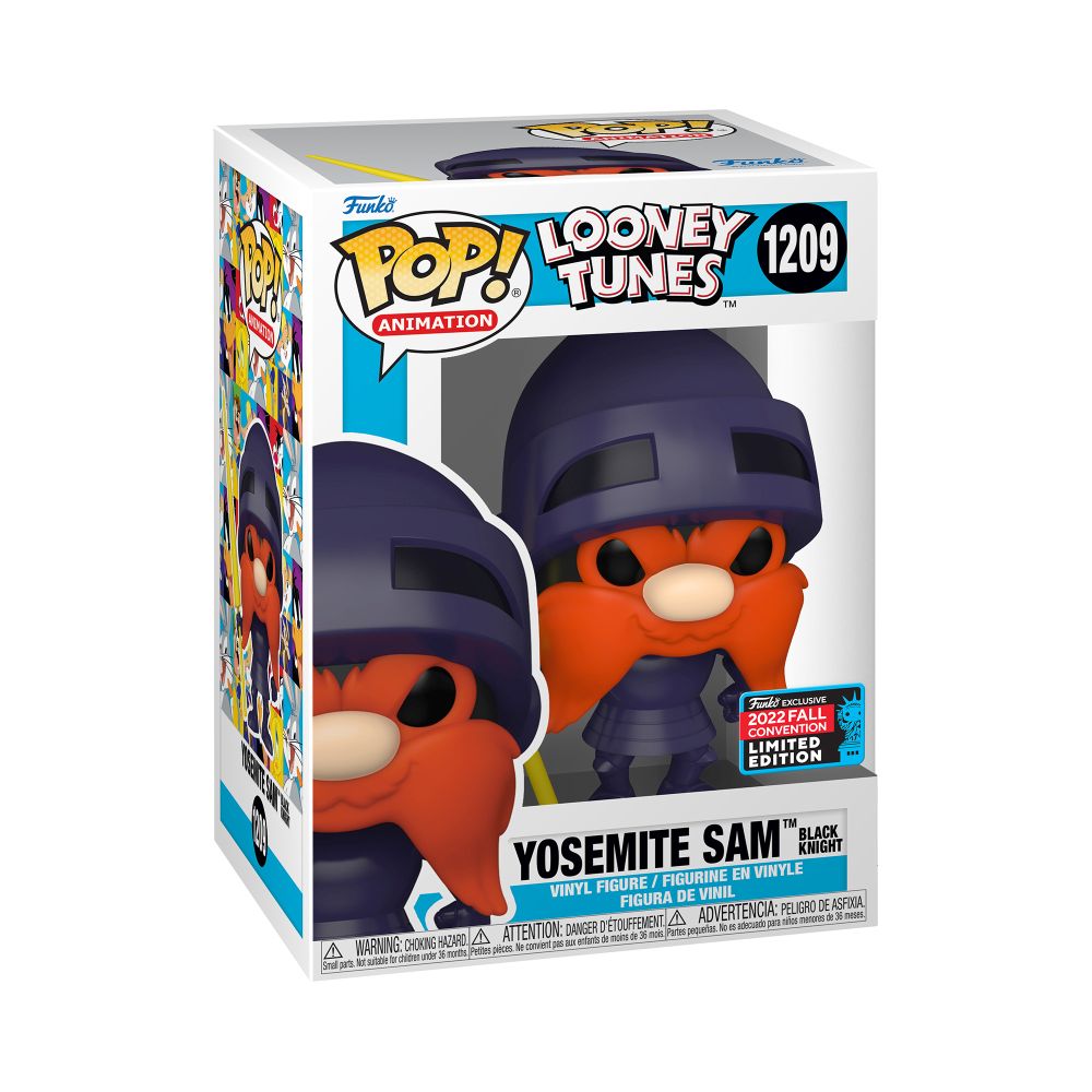 Funko Pop! Animation: Looney Tunes - Yosemite Sam (Knight) (2022 Fall Convention Limited Edition) #1209 Vinyl Figure