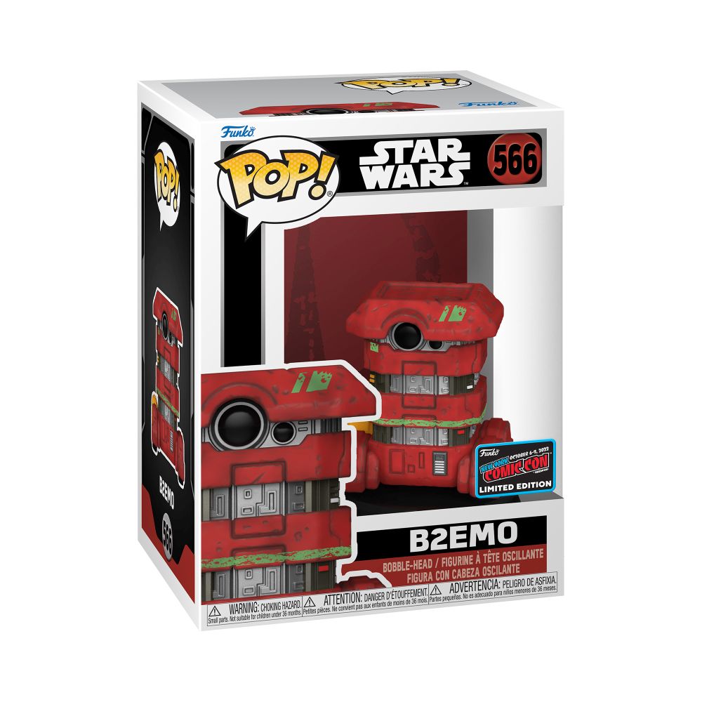 Funko Pop! Disney Star Wars: Andor - B2EMO (2022 Fall Convention Limited Edition) #566 Bobble-Head Vinyl Figure