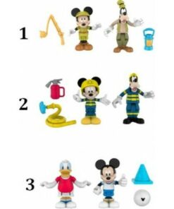 Giochi Preziosi Disney Junior Mickey - Action Figures 2-Pack (7,5cm) (Random) (MCC04520)
