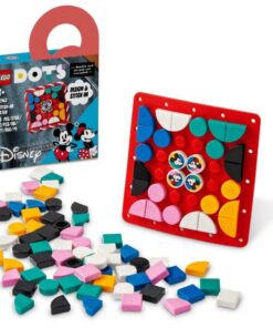 LEGO® Disney DOTS: Mickey Mouse  Minnie Mouse Stitch-On Patch (41963)