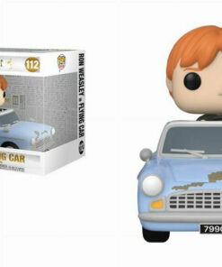 Funko Pop! Rides Super Deluxe: Harry Potter Chamber of Secrets Anniversary 20th - Ron Weasley in Flying Car #112 Vinyl Figure