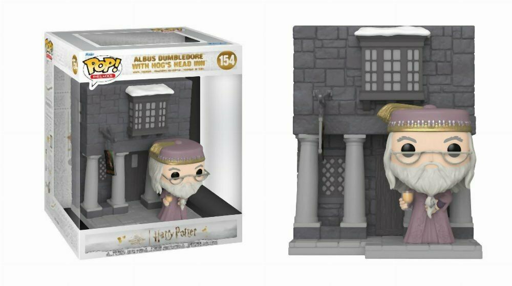 Funko Pop! Deluxe: Harry Potter Chamber of Secrets Anniversary 20th - Albus Dumbledore with Hogs Head Inn #154 Vinyl Figure