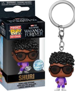 Funko Pocket Pop! Marvel Black Panther Wakanda Forever - Shuri Bobble-Head Vinyl Figure Keychain