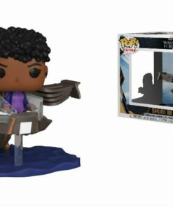 Funko Pop! Rides Super Deluxe: Marvel Black Panther Wakanda Forever - Shuri in Sunbird #110 Bobble-Head Vinyl Figure