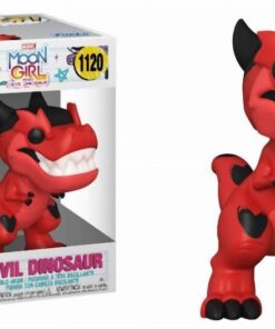 Funko Pop! Super Marvel: Moon Girl  Devil Dinosaur S1 - Devil Dinosaur #1120 Bobble-Head Vinyl Figure (6)