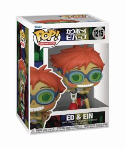 Funko Pop! Animation: Cowboy Bebop S3 - Ed  Ein (on Scooter) #1215 Vinyl Figure