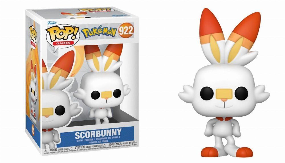 Funko Pop! Games: Pokemon - Scorbunny #922 Vinyl Figure