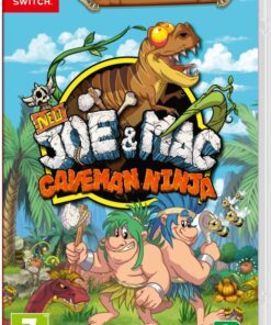 NSW New Joe  Mac - Caveman Ninja T- Rex Edition
