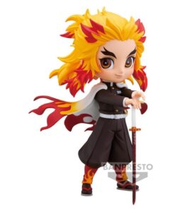 Banpresto Q Posket: Demon Slayer Kimetsu No Yaiba - Kyojuro Rengoku (Ver.A) Figure (14cm) (17031)