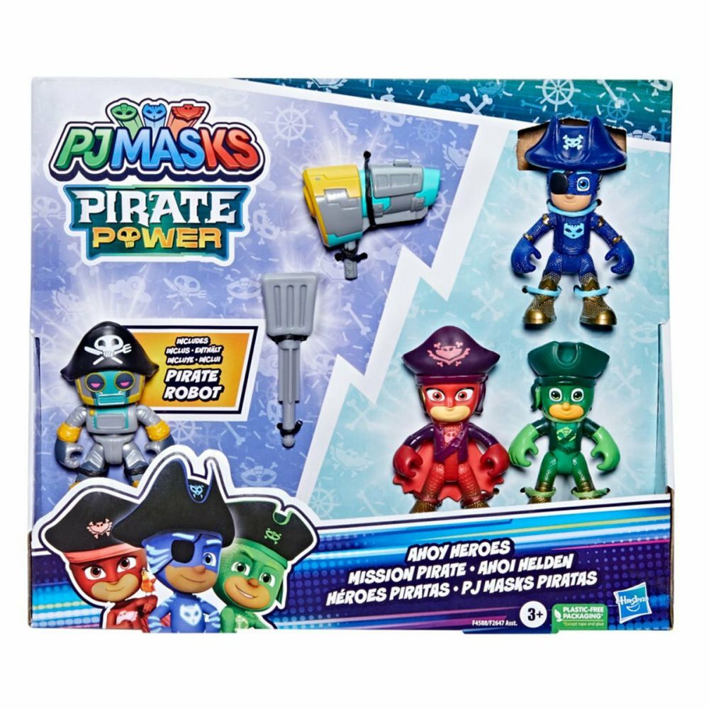 Hasbro Pj Masks: Hero Vs Villain - Ahoy Heroes Mission Pirate (F4588)