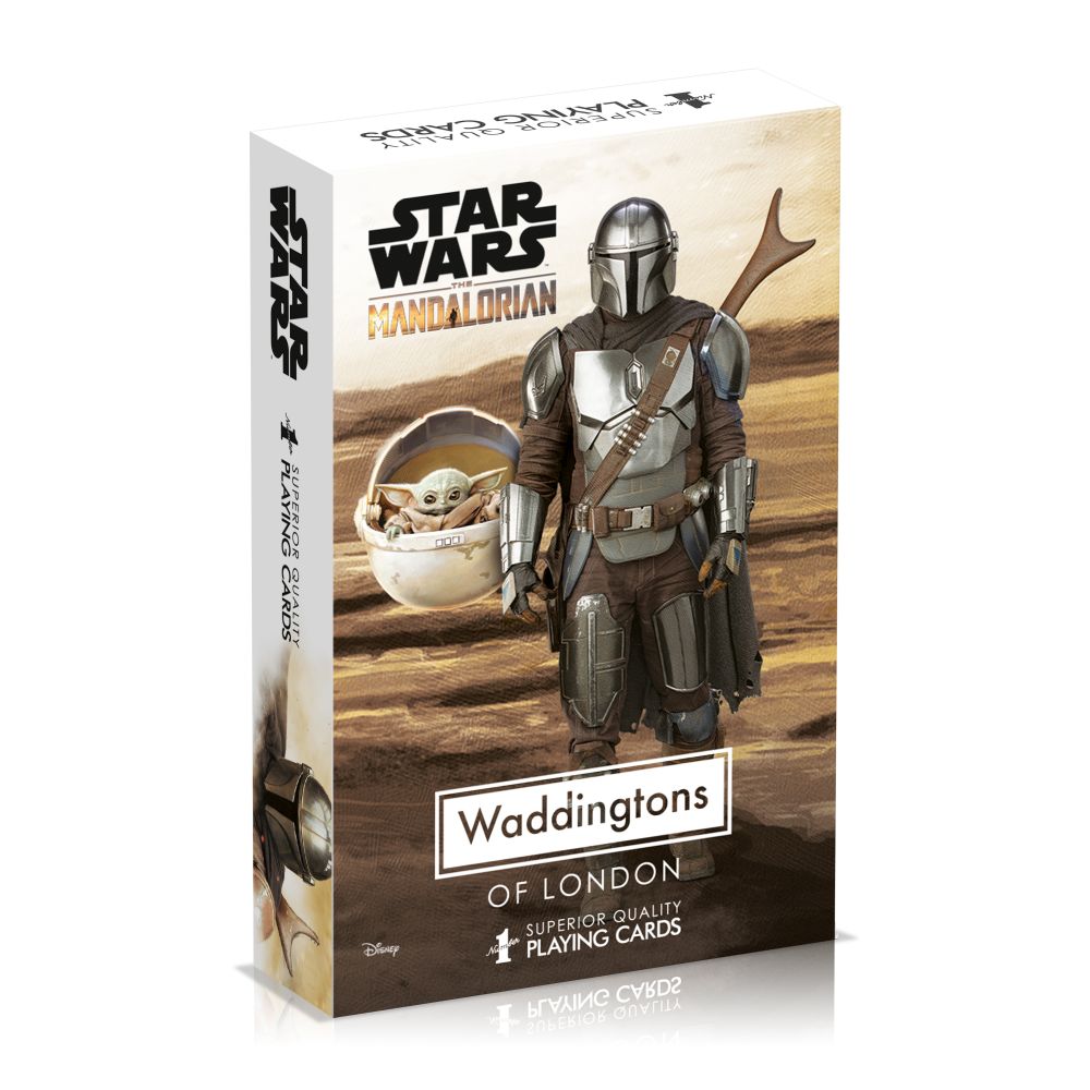 Winning Moves: Waddingtons No.1 - Baby Yoda Playing Cards (WM00864-EN1)