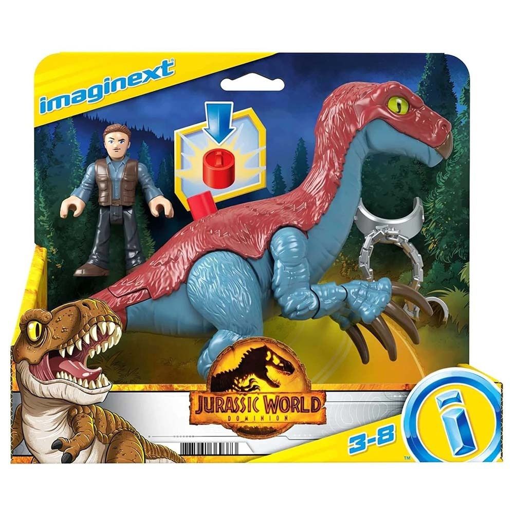Fisher-Price Imaginext Jurassic World Dominion: Therizinosaurus (GVV63)