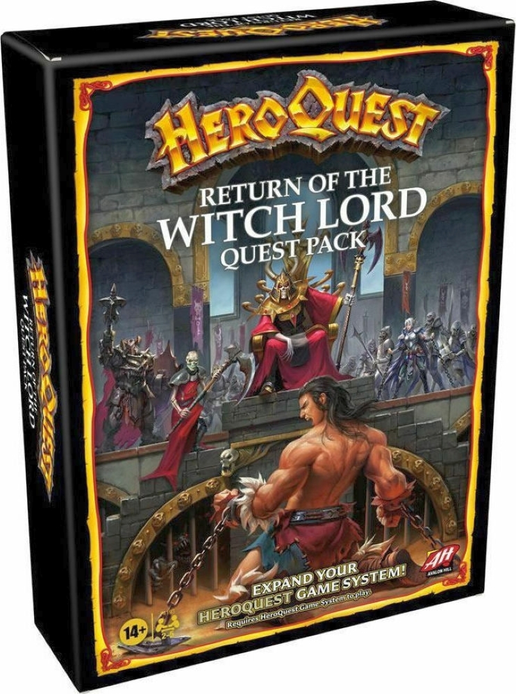 Hasbro Avalon Hill HeroQuest: Return of Witch Lord Quest Pack (Expansion) (English Language) (F4193)