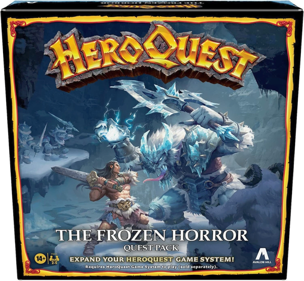 Hasbro Avalon Hill HeroQuest: The Frozen Horror Quest Pack (Expansion) (English Language) (F5815)