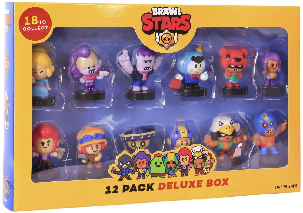 P.M.I. Brawl Stars Stampers - 12 Pack Deluxe Box (S1) (Random) (BRW5065)