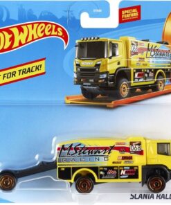 Mattel Hot Wheels Track Stars - Scania Rally Truck (Yellow) (GKC33)