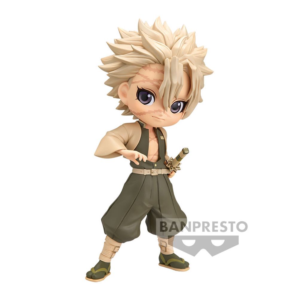 Banpresto Q Posket: Demon Slayer Kimetsu No Yaiba - Sanemi Shinazugawa (Ver.B) Figure (14cm) (19154)