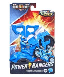 Hasbro Power Rangers: Dino Fury Rip N Go - Tricera Battle Rider (F4215)