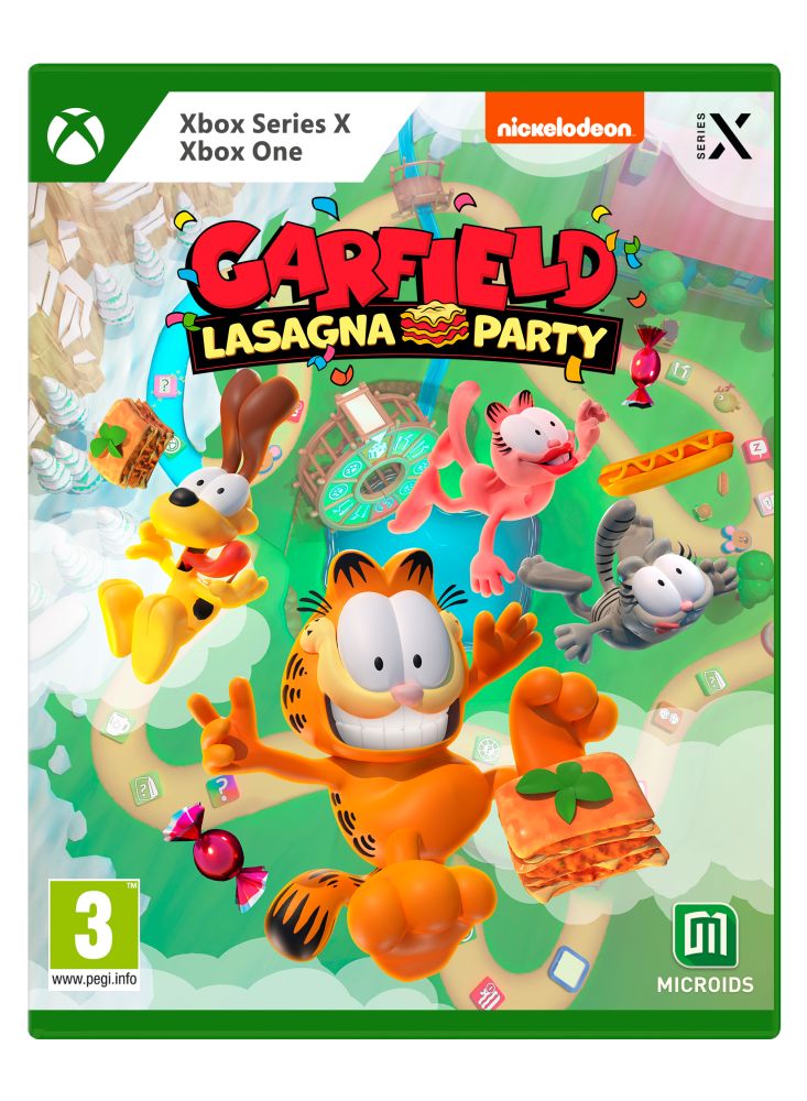 XBOX1 / XSX Garfield Lasagna Party