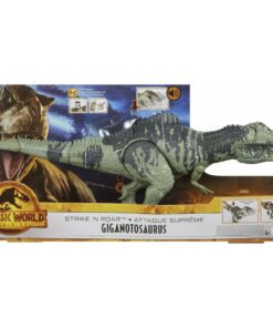 Mattel Jurassic World Dominion: Strike N Roar Giganotosaurus (GYC94)
