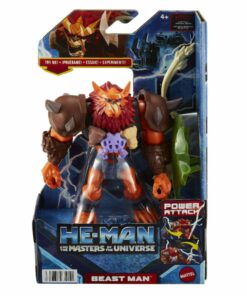 Mattel He-Man and the Masters of the Universe: Power Attack - Beast Man Deluxe Action Figure (HDY36)