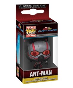 Funko Pocket Pop!: Marvel Ant-Man Wasp Quantumania - Ant-Man Bobble-Head Vinyl Figure Keychain