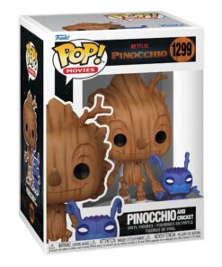 Funko Pop! Netflix Movies: Pinocchio - Pinocchio and Cricket #1299 Vinyl Figures