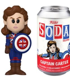 Funko Vinyl Soda Marvel: What If...? - Captain Carter* Collectible Figure