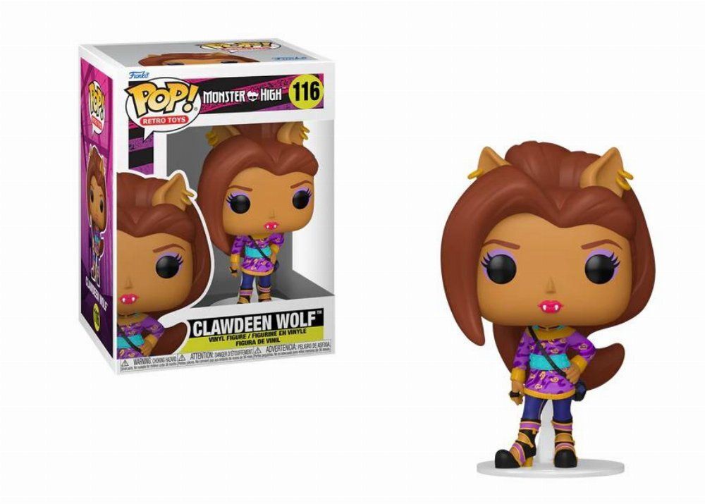 Funko Pop! Retro Toys: Monster High - Clawdeen Wolf #116 Vinyl Figure