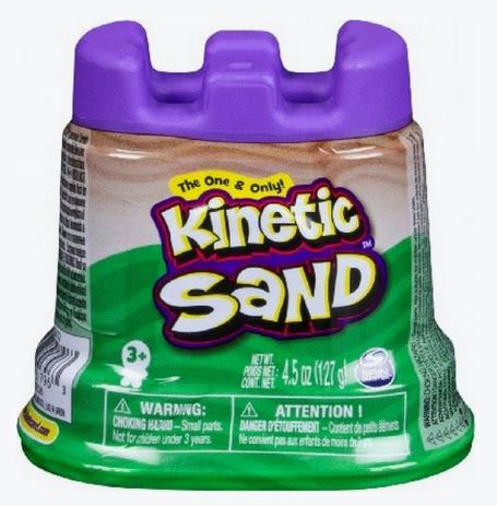 Spin Master Kinetic Sand - Green SandCastle Single Container (20128036)
