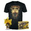 Funko Pop!  Tee (Adult): Spider-Man No Way Home S3 - Electro (Glows in the Dark) Vinyl Figure  T-Shirt (L)