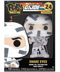 Funko Pop! Cartoons Pin: GI Joe - Storm Shadow (Glows in the Dark) #24 Large Enamel Pin (GIJPP0001)