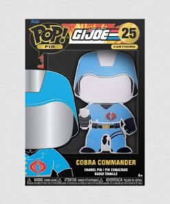 Funko Pop! Cartoons Pin: GI Joe - Cobra Commander #25 Large Enamel Pin (GIJPP0002)