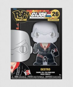 Funko Pop! Cartoons Pin: GI Joe - Destro #26 Large Enamel Pin (GIJPP0003)
