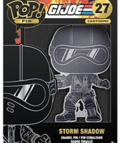 Funko Pop! Cartoons Pin: GI Joe - Snake Eyes* #27 Large Enamel Pin (GIJPP0006)