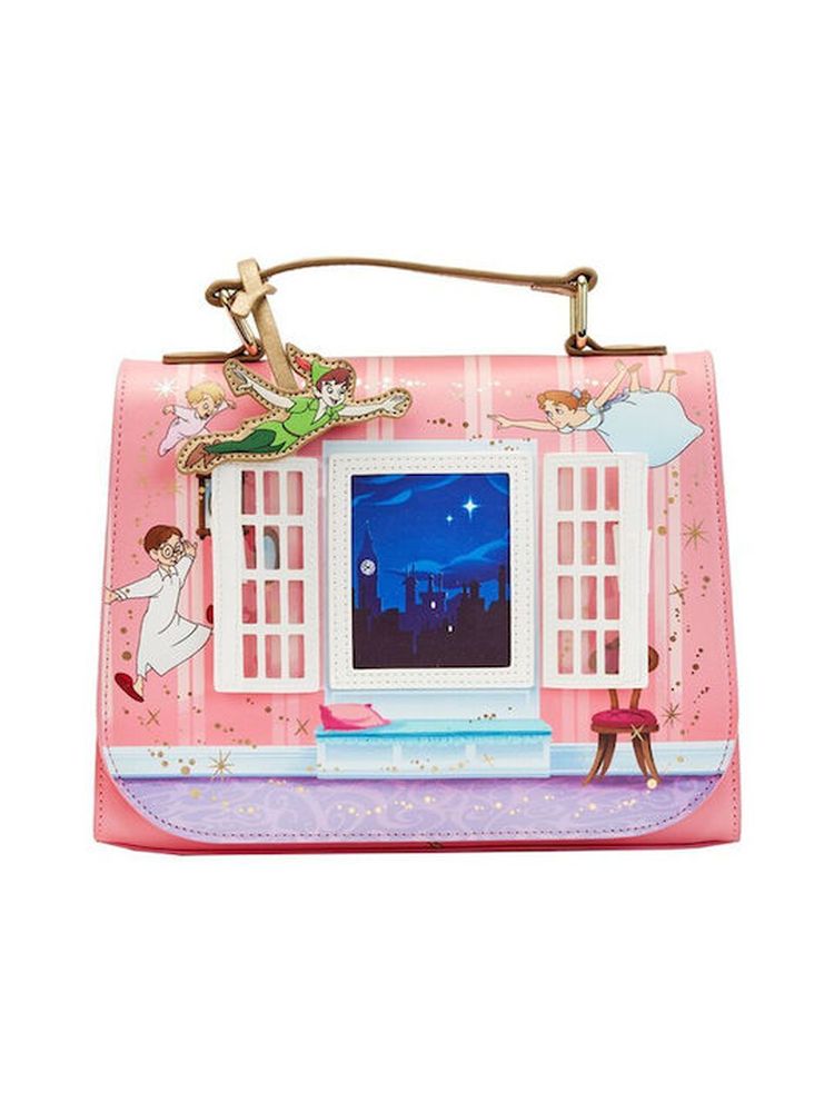 Loungefly Disney: Peter Pan - You Can Fly 70Th Anniversary Crossbody Bag (WDTB2723)