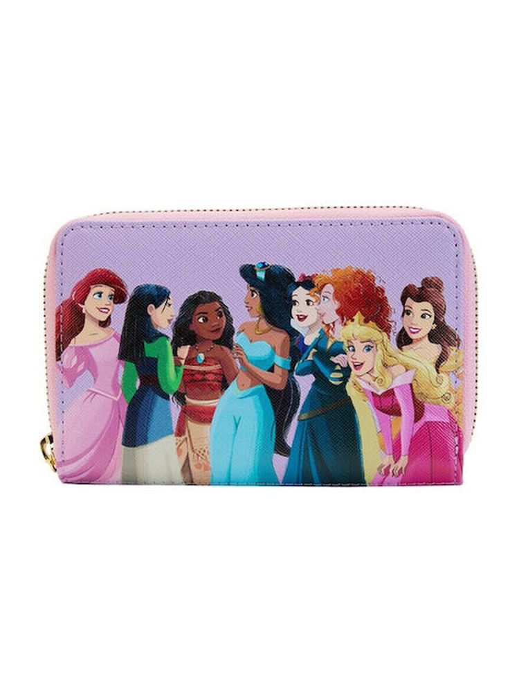 Loungefly Disney: Princess - Collage Zip Around Wallet (WDWA2446)