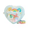 Loungefly Care Bears - Heart Cloud Party Rainbow Strap Crossbody Bag (CBTB0006)