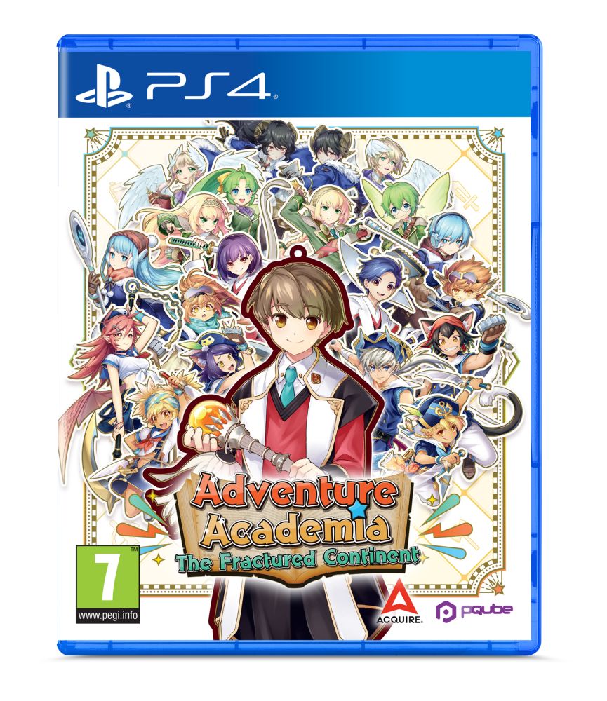 PS4 Adventure Academia : The Fractured Continent