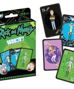 Winning Moves: Whot! Rick and Morty Card Game (WM02941-ML1)