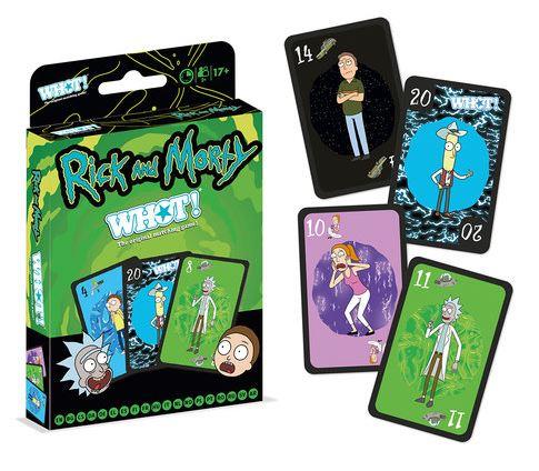 Winning Moves: Whot! Rick and Morty Card Game (WM02941-ML1)