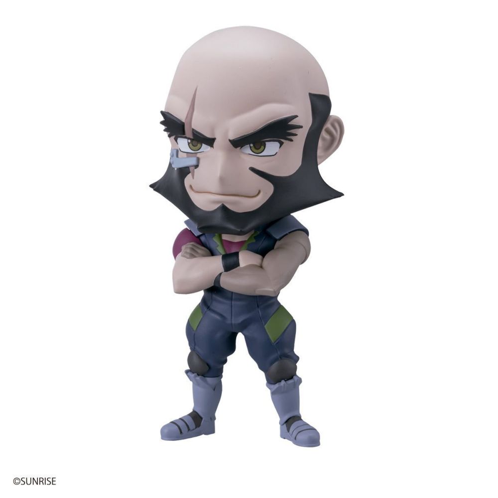 Bandai Chibi Masters: Cowboy Bebop - Jet Black Figure (8cm)