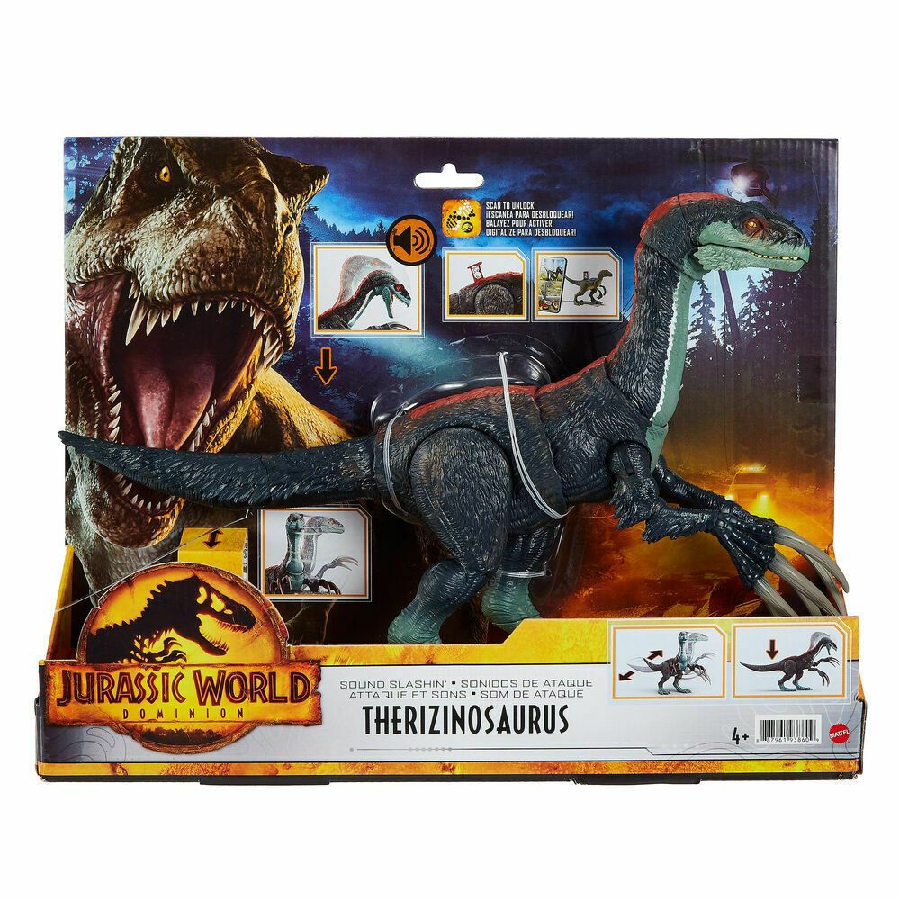 Mattel Jurassic World Dominion: Sound Slashin - Therizinosaurus (GWD65)