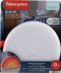 Fisher-Price: Rainbow Soothe  Glow Rainbow Sound Machine (HGB91)