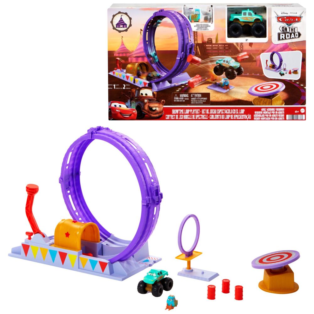 Mattel Disney Pixar Cars: On the Road - Showtime Loop Playset (HGV73)