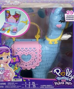 Mattel Polly Pocket: Pajama Party - Pajama Llama Lama Surprises (HHX74)